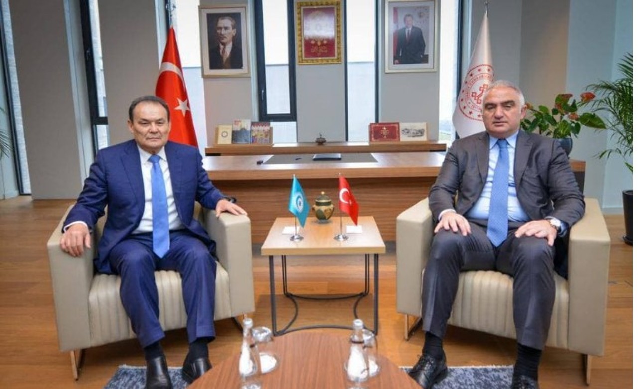 Türk Devletleri Teşkilatı Genel Sekreteri,  Kültür ve Turizm Bakanı ile görüştü