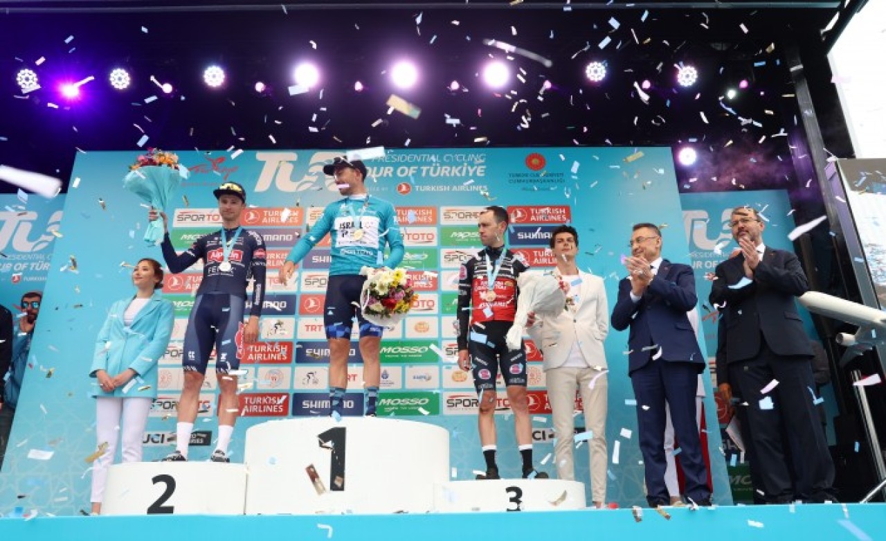 57. Cumhurbaşkanlığı Türkiye Bisiklet Turu'nda madalyalar sahibini buldu