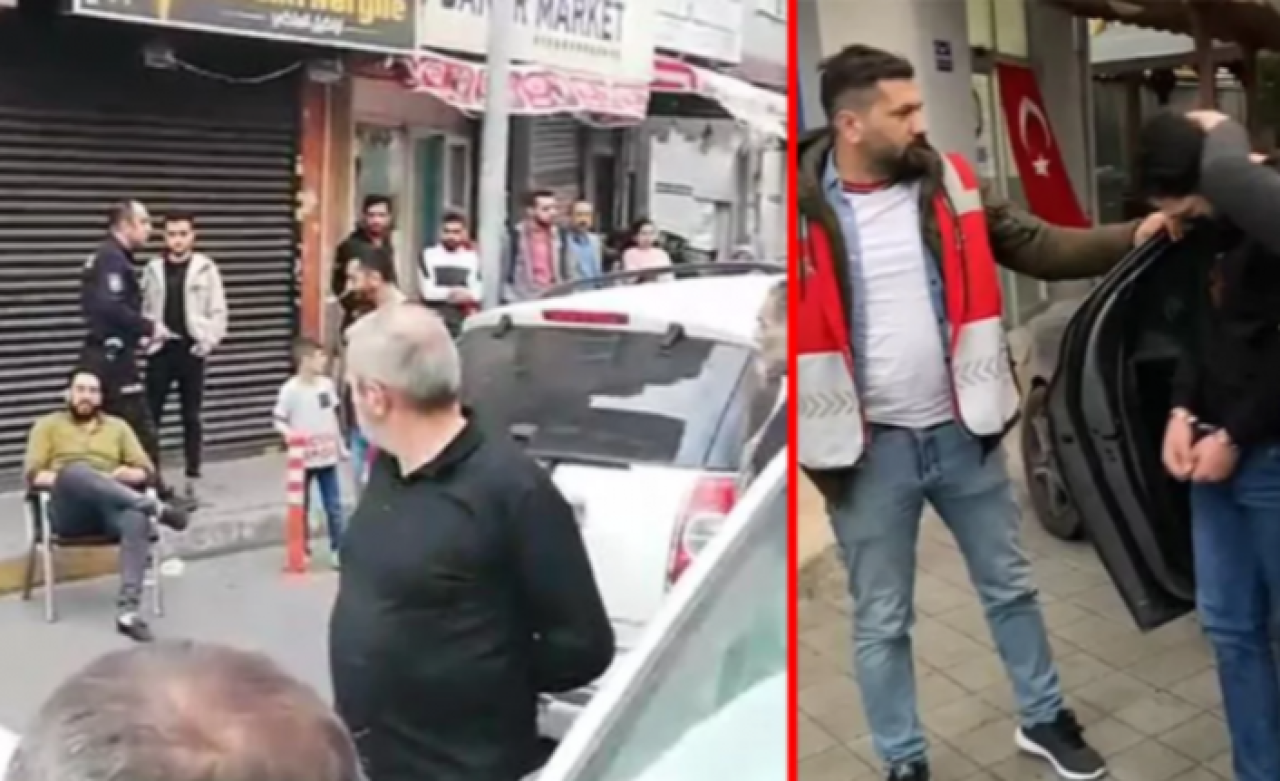 Bağcılar'da dükkanın önüne sandalye koyup geçenlere laf atan Suriyelinin ilk ifadesi ortaya çıktı
