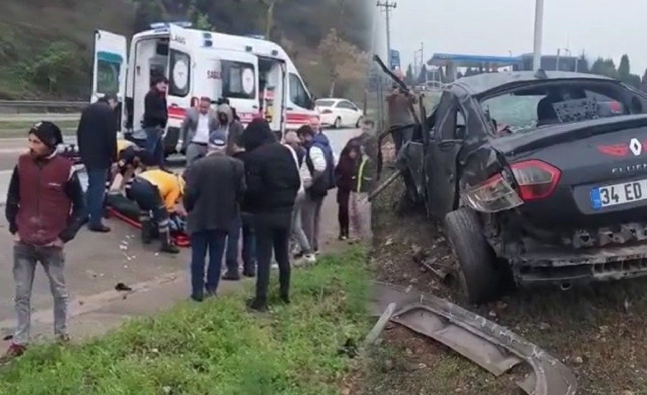 Bursa'da feci kaza: Eren Ok öldü,  bir kişi ağır yaralı!