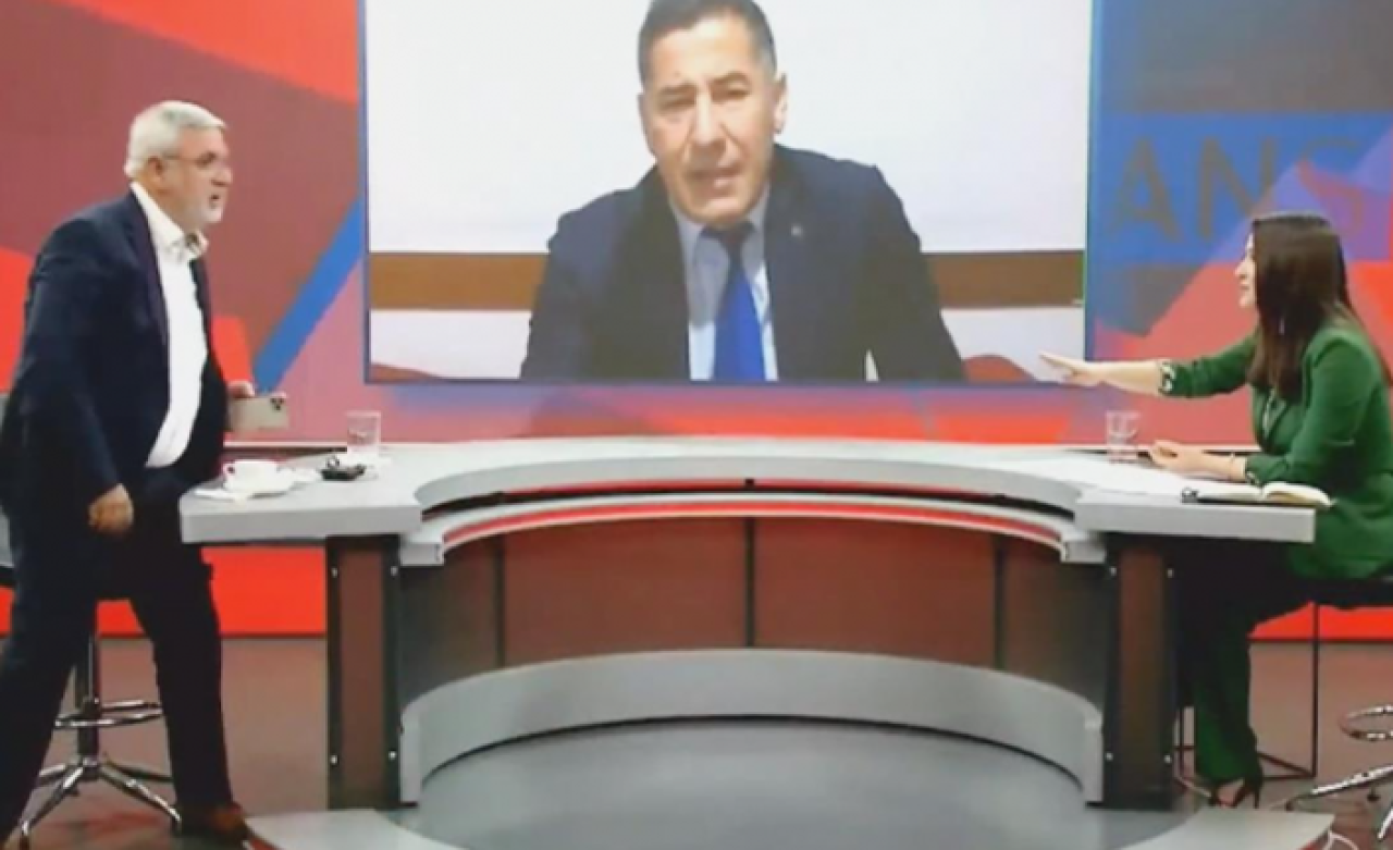 Canlı yayında hakaretler havada uçuştu: Mehmet Metiner stüdyoyu terketti