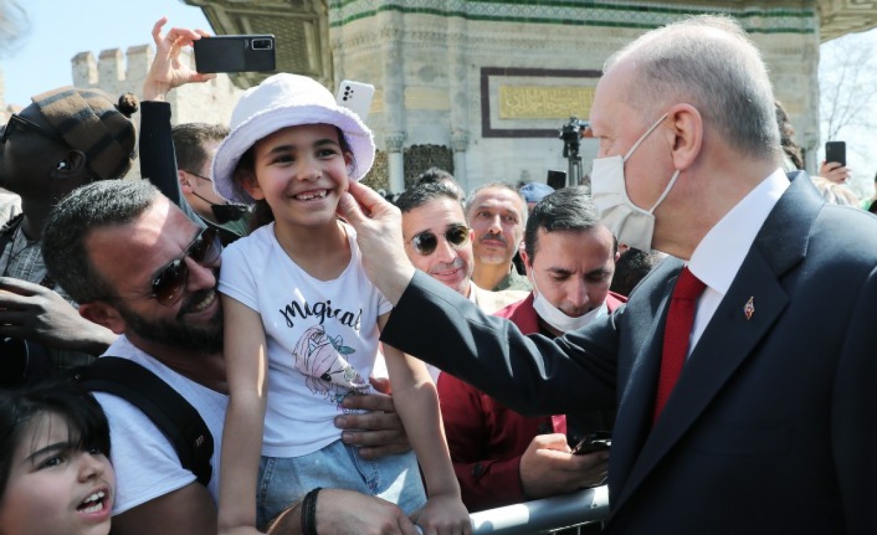 Cumhurbaşkanı Erdoğan,  cuma namazını Ayasofya-i Kebir Camii'nde kıldı