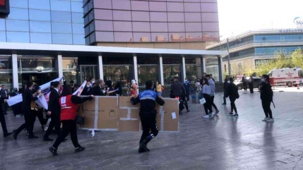 Gaziantep Şehitkamil'de AVM'nin 3. katından düşen hamile Sevgi Alkayış öldü