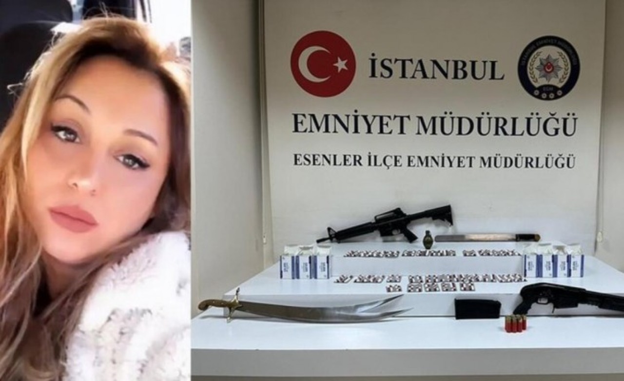 İstanbul’un Hanımağa’sı yakalandı: Evdeki cephanelik ağızları açık bıraktı!