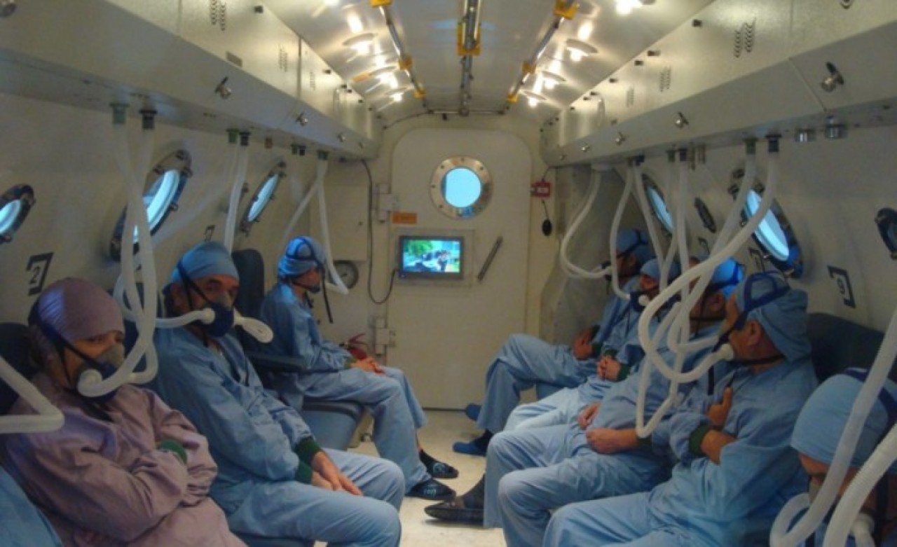 İyileşmeyen yaralara hiperbarik oksijen şifa oluyor