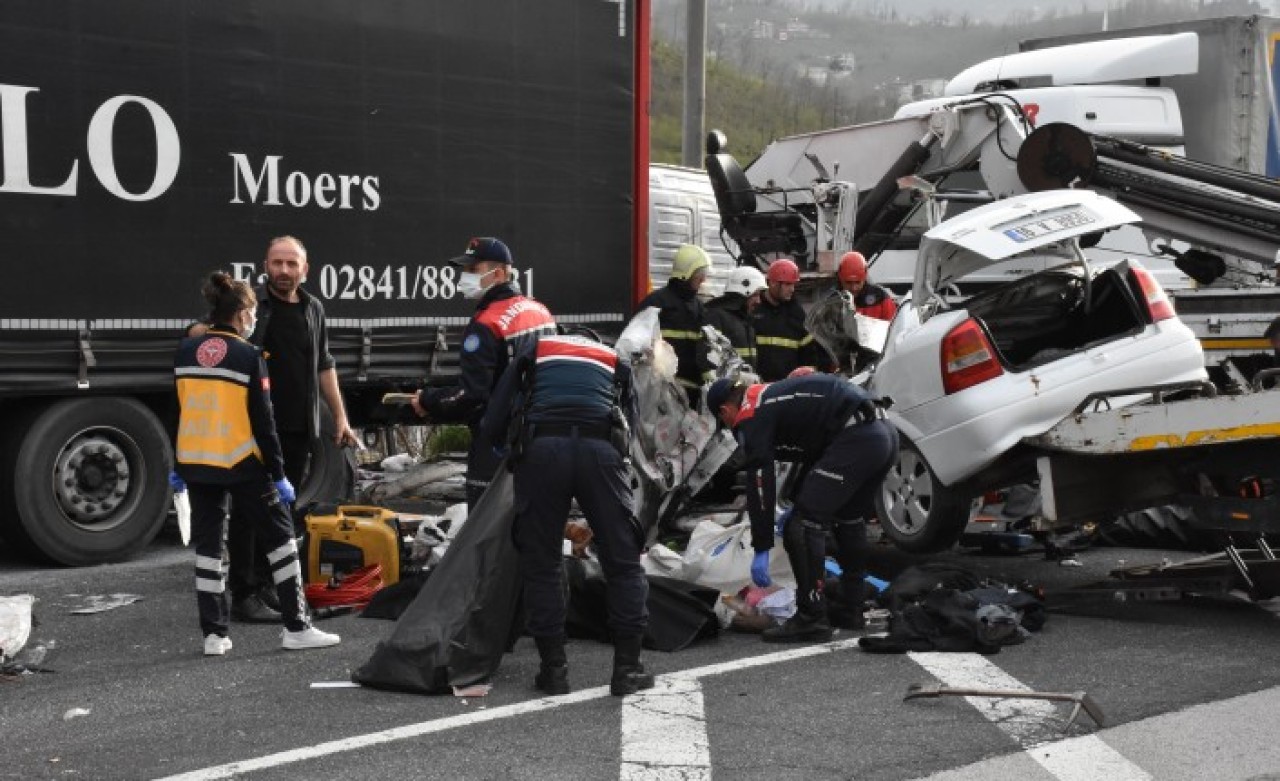 Ordu'da korkunç kaza: Mahmut Öztürk ve Selma Öztürk öldü