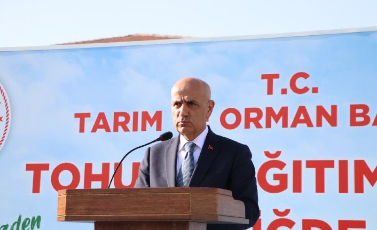 Tarım ve Orman Bakanı Vahit Kirişci: Projemiz gerçekleşecek