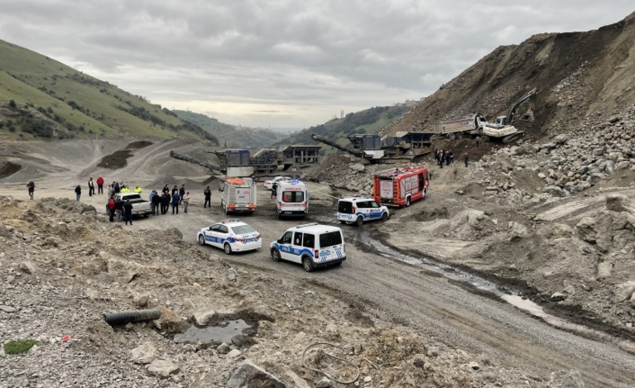 Taş ocağında feci kaza: Kamyon sürücüsü Nihat Yılmaz öldü!
