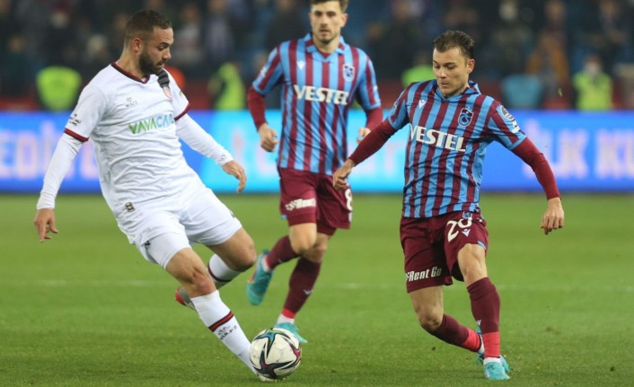 Trabzonspor'a Karagümrük de vize vermedi: Hasret 4 maça çıktı