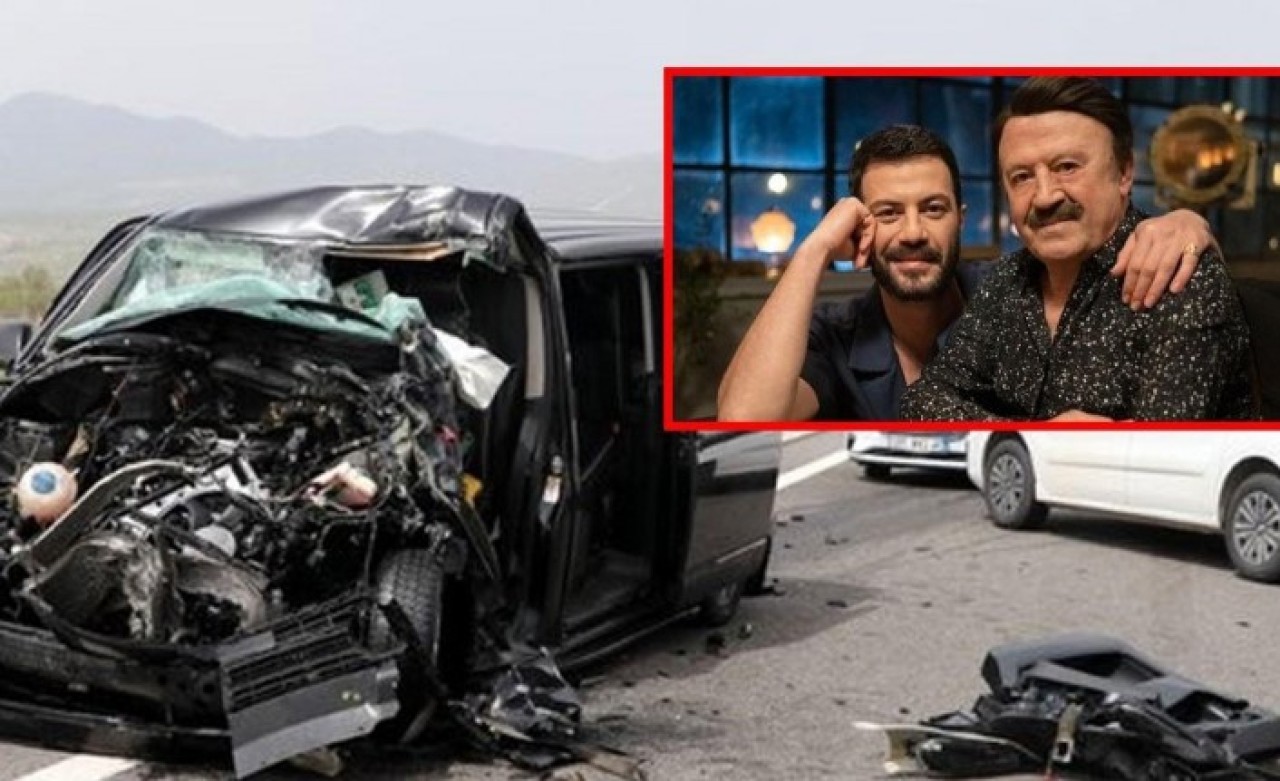 Ünlü şarkıcı Selami Şahin'in oğlu Fikret Emirhan Şahin trafik kazası geçirdi: 4 yaralı!