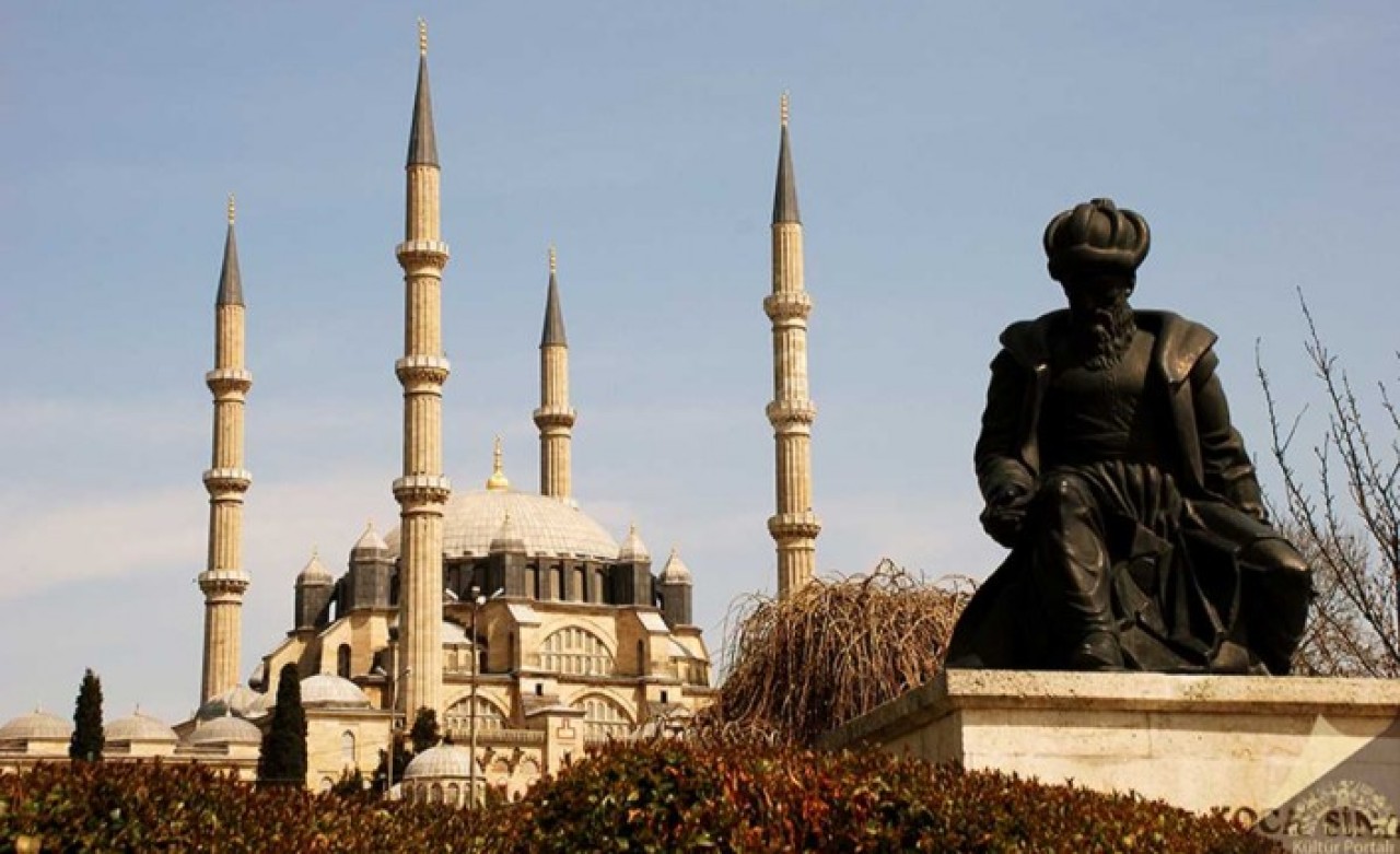 "Ustalık eserine" ev sahipliği yapan Edirne'de Başmimar Sinan rahmetle anılıyor