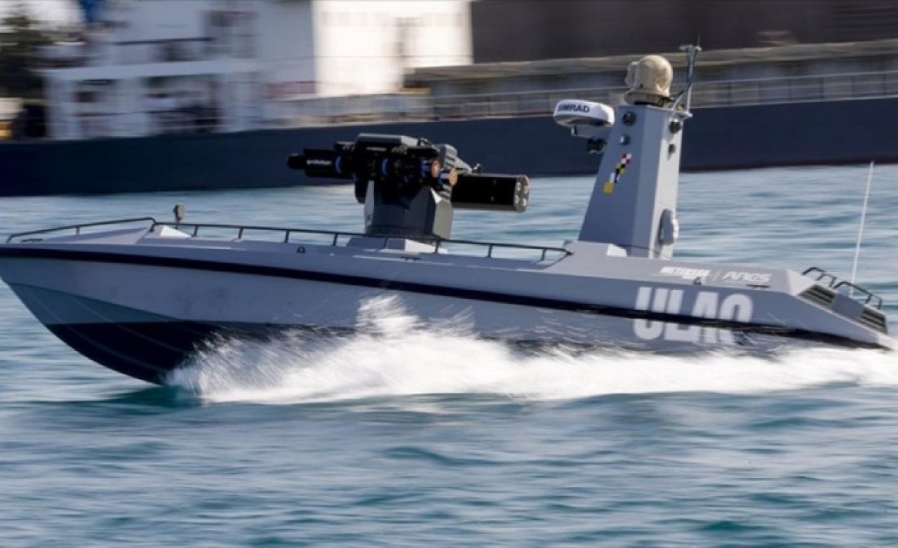 Bursa'da Silahlı İnsansız Deniz Aracı test atışları yapıldı