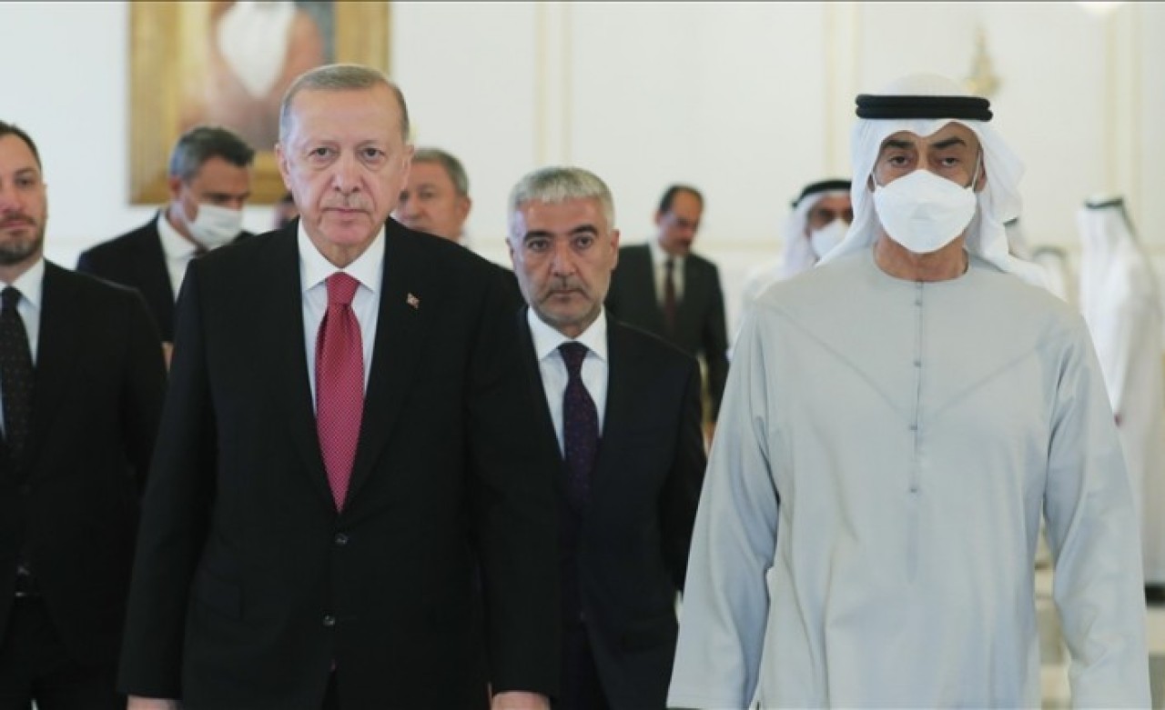 Cumhurbaşkanı Erdoğan,  Birleşik Arap Emirlikleri'nin yeni başkanıyla görüştü