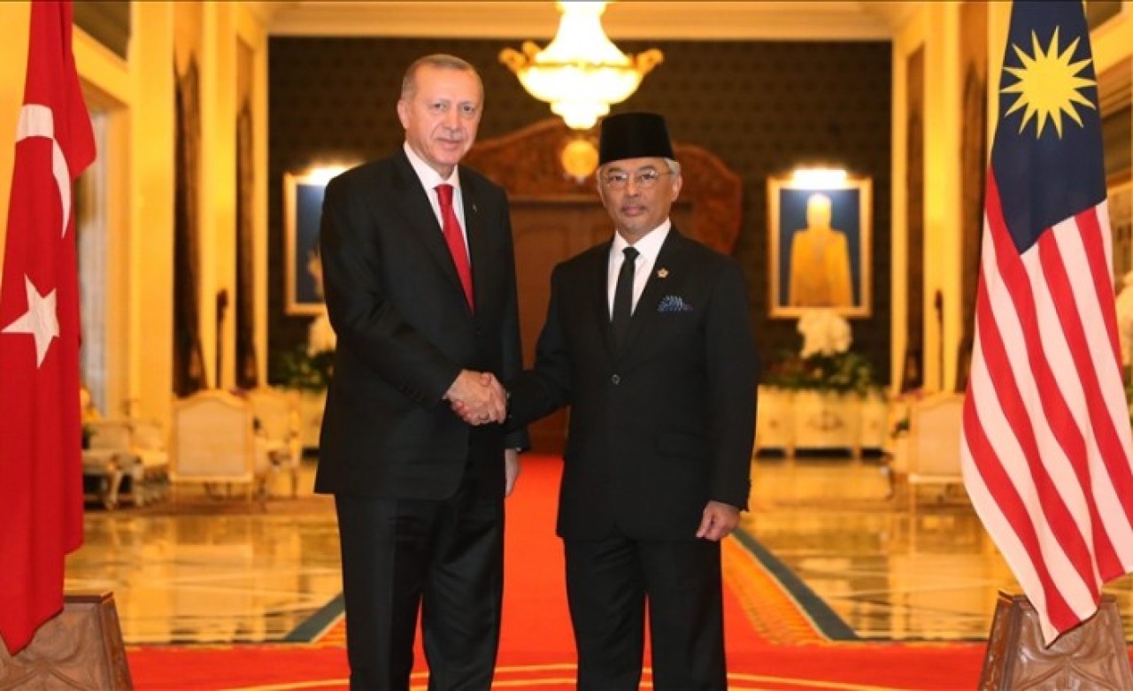 Cumhurbaşkanı Erdoğan,  Sultan Abdullah Şah ile telefonda görüştü