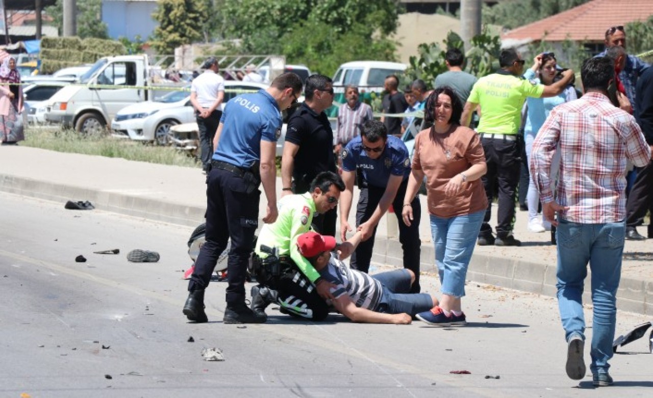 Fethiye'de motosikletler çarpıştı: Ramazan Çınar ve Sadi Kara öldü