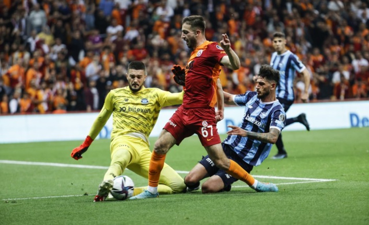 Galatasaray-Adana Demirspor maçında gol yağmuru