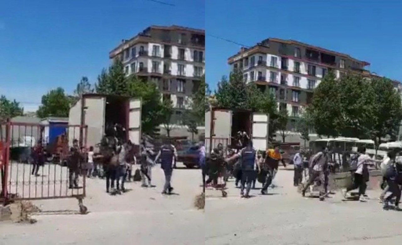 Kocaeli'de bir TIR dolusu göçmen koşarak kalabalığa karıştı: Valilik açıklama yaptı