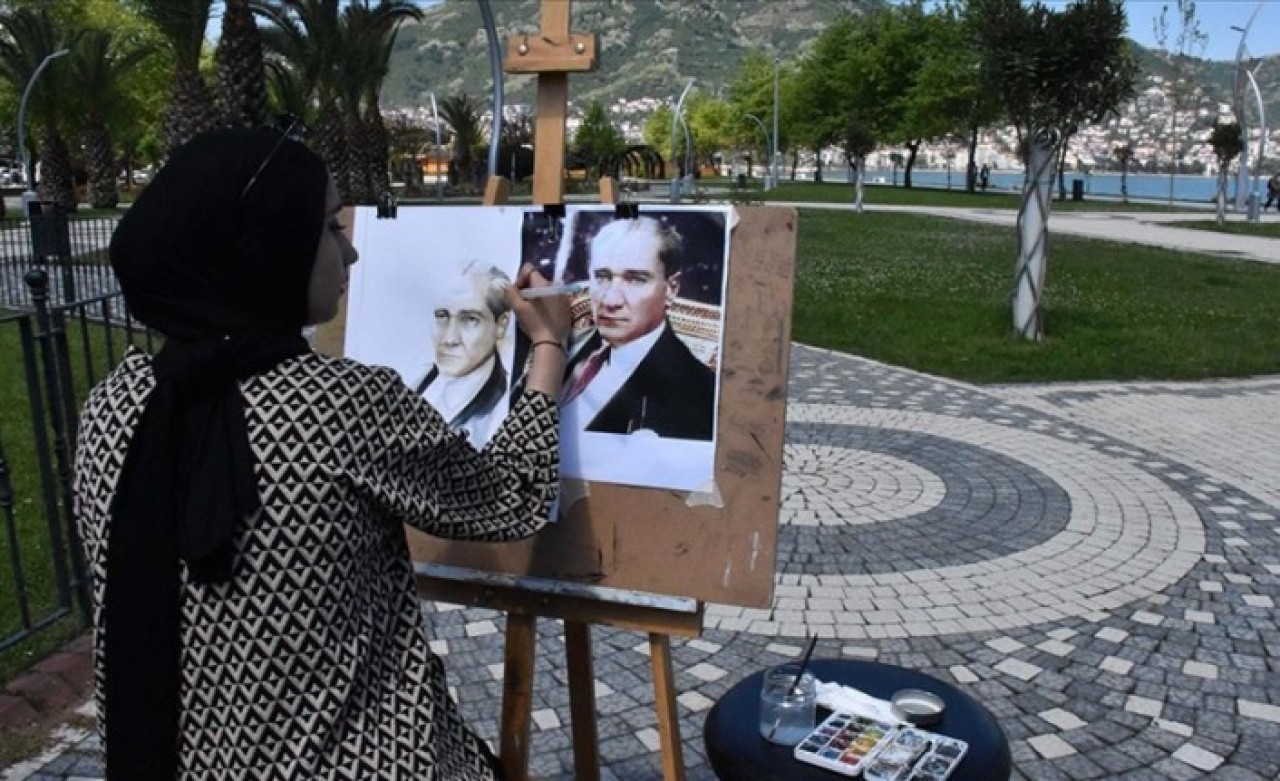 Ordu'da meslek lisesi öğrencileri hünerlerini sergiledi