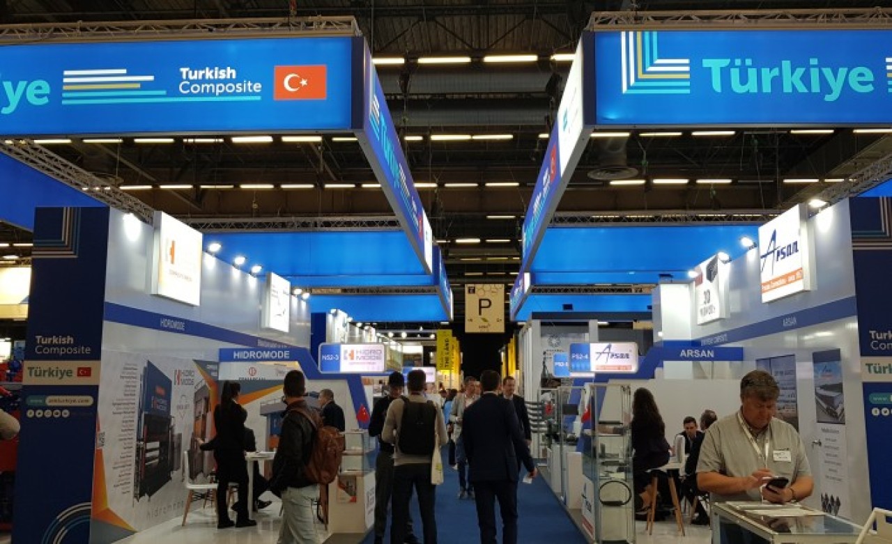 Türk firmaları geleceğin malzemesi kompozit için JEC World'de buluştu
