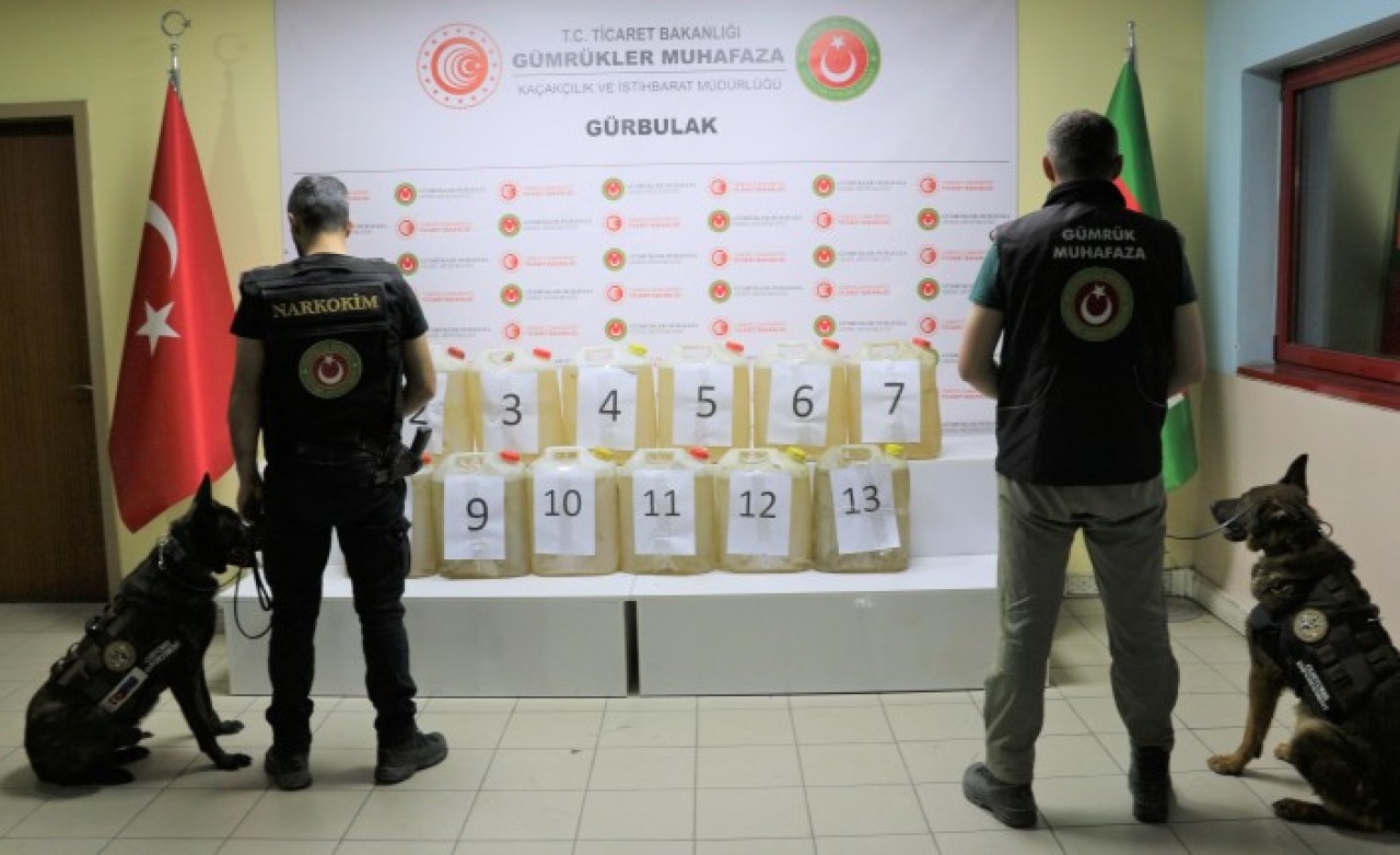 273 kilogram metamfetamin ele geçirildi