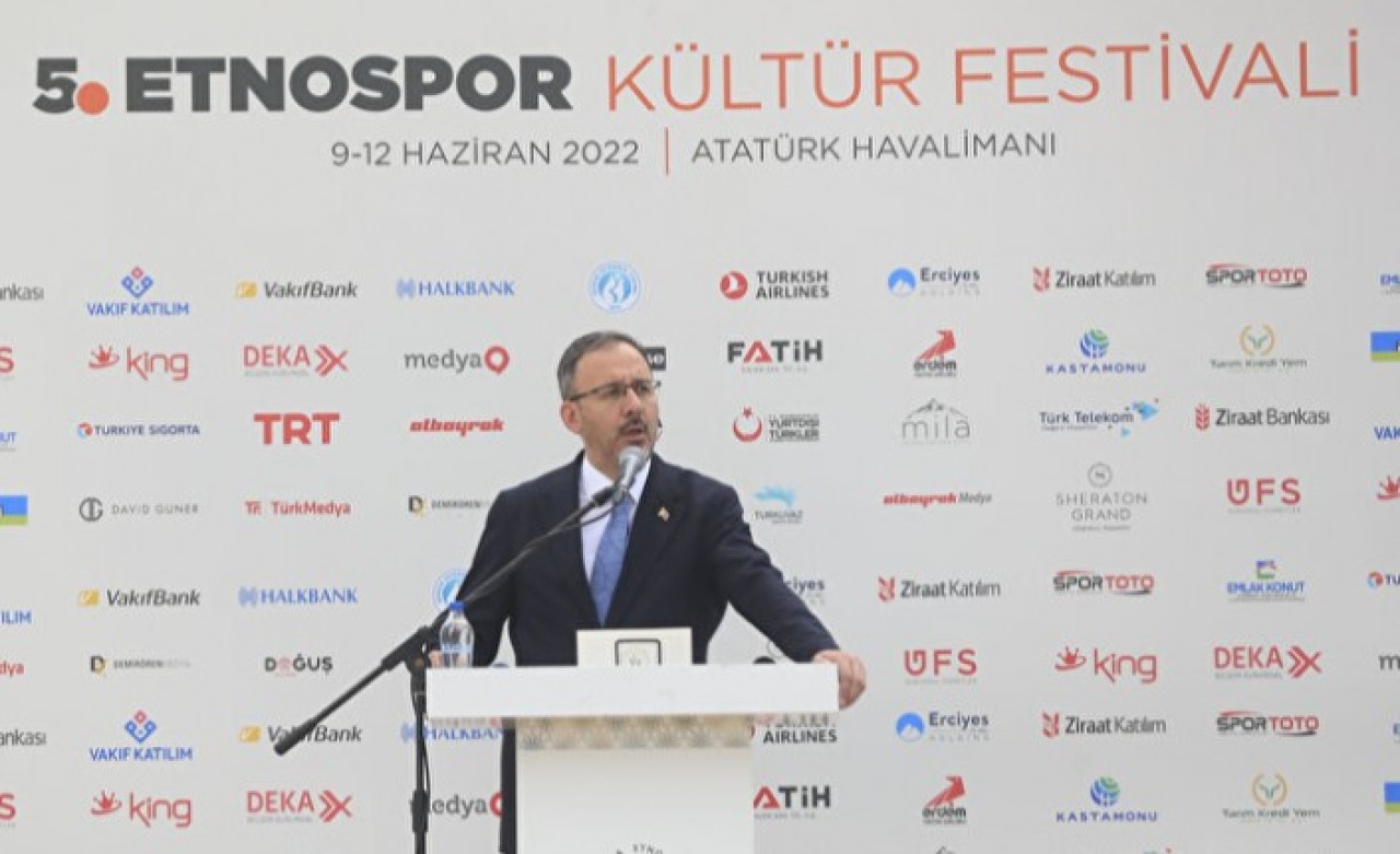 5. Etnospor Kültür Festivali İstanbul'da başladı