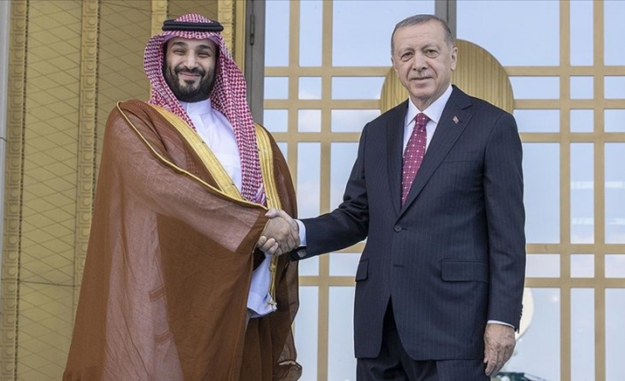 Cumhurbaşkanı Erdoğan,  Suudi Arabistan Veliaht Prensi Selman'ı işte böyle karşıladı