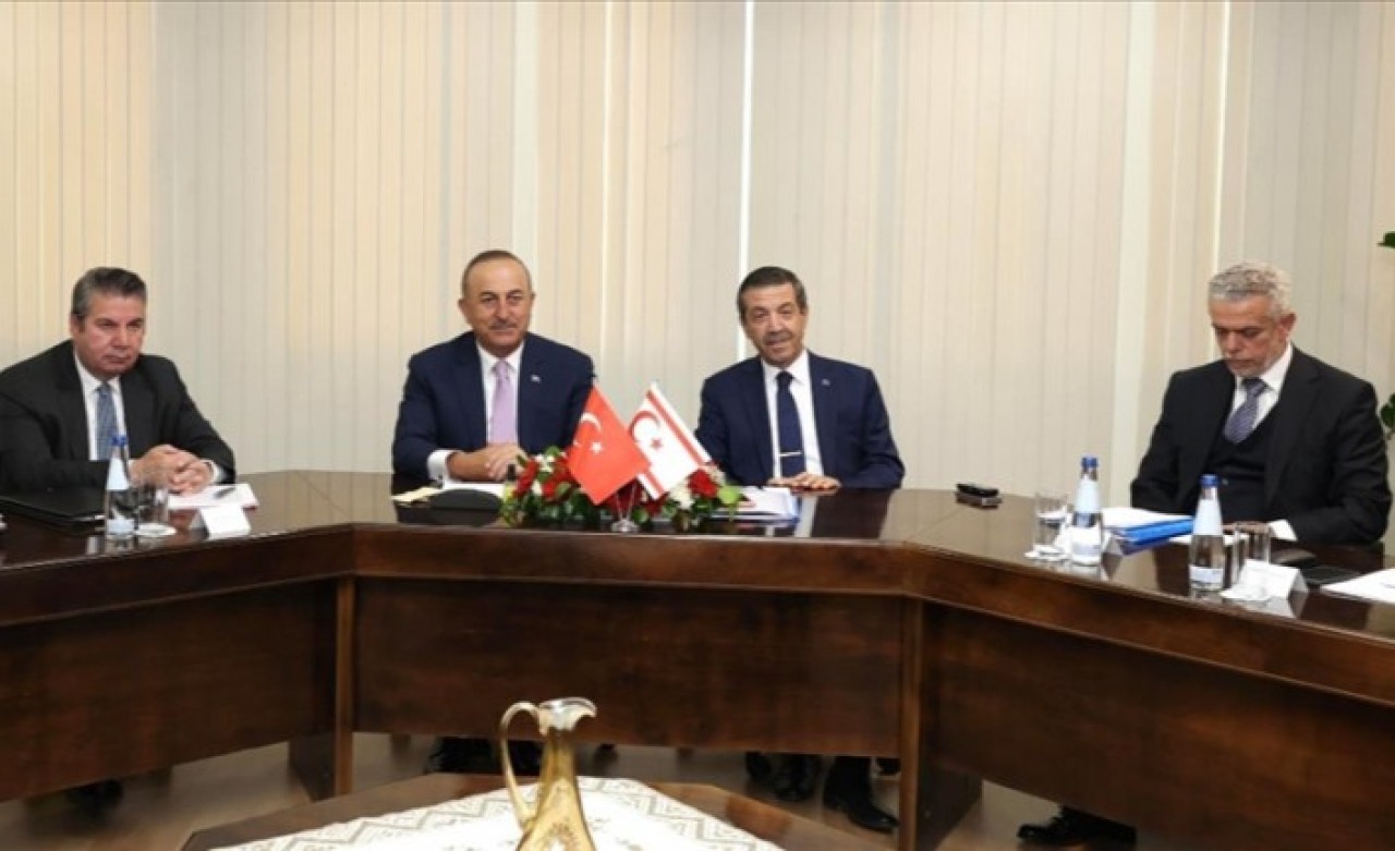 Dışişleri Bakanı Çavuşoğlu: Kıbrıs'ta artık iki devletli bir çözüm olması gerekiyor