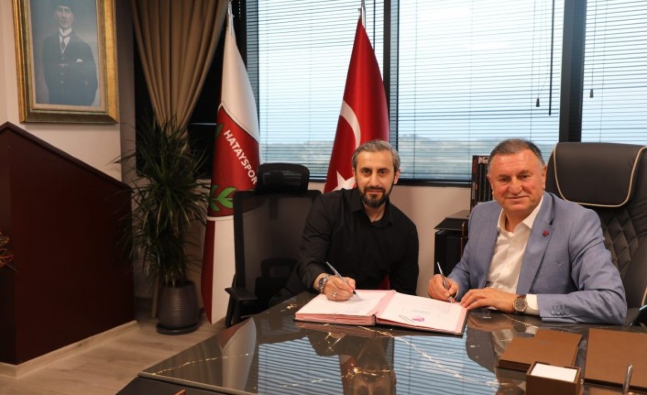 Hatayspor'un yeni teknik direktörü belli oldu