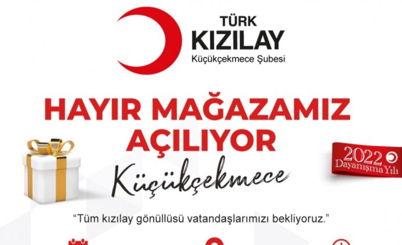 Küçükçekmece Kızılay ihtiyaç sahipleri için Butik Mağazası Açıyor