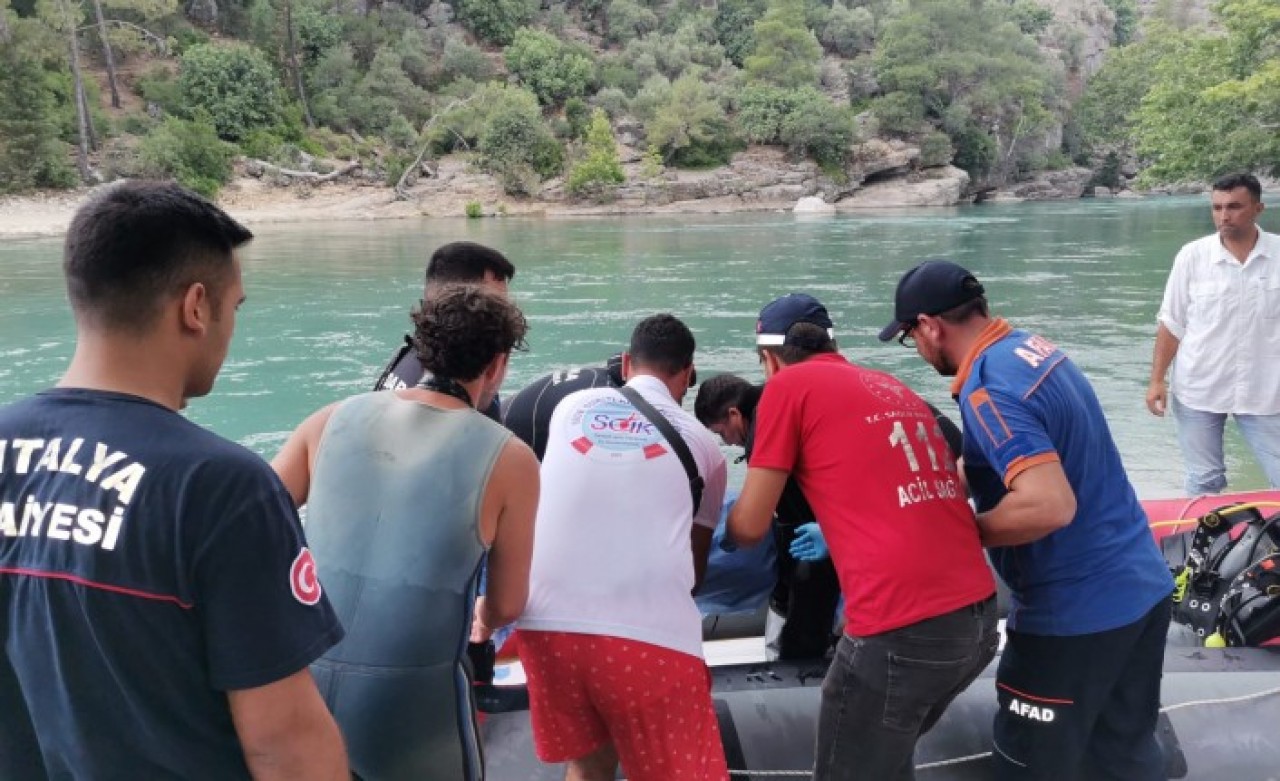 Manavgat'ta ırmağa giren üniversiteli İsa Yiğit öldü