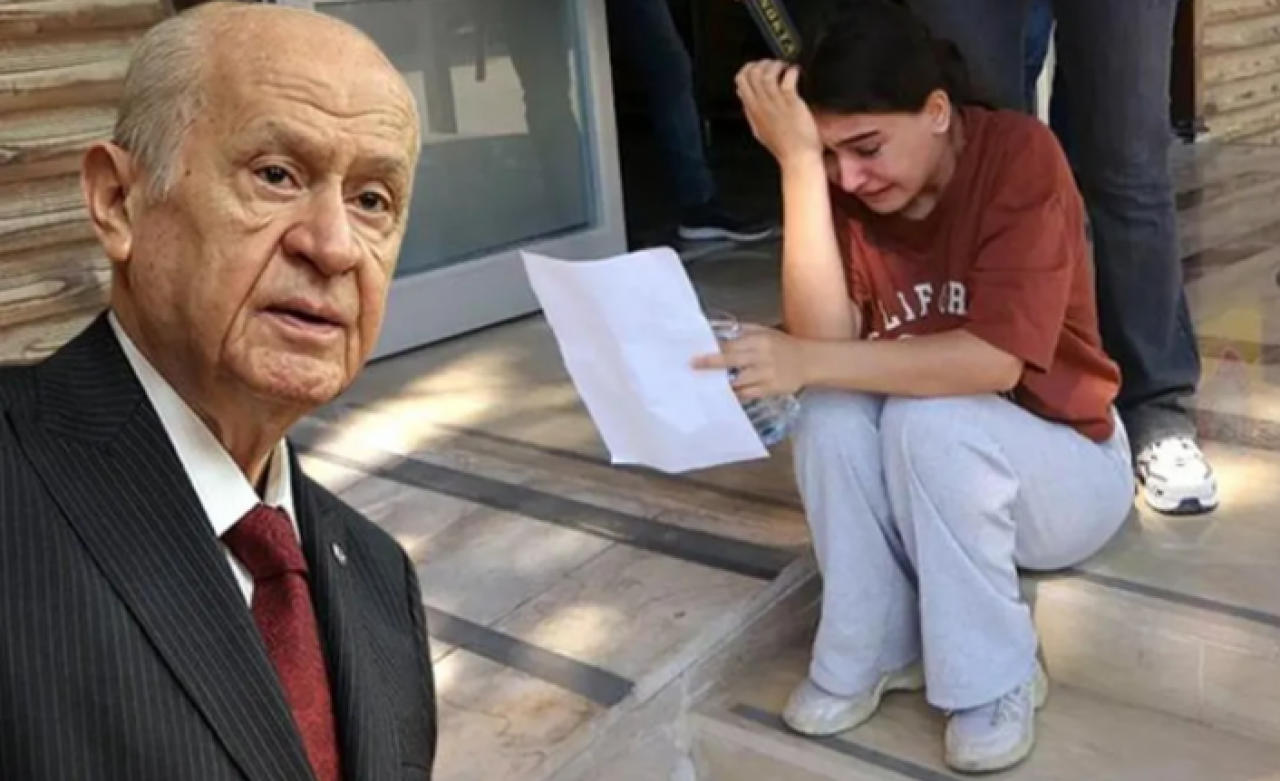 MHP Lideri Bahçeli,  sınav öncesi polise verdiği yanıtla yürekleri dağlayan Ayşe için devreye girdi