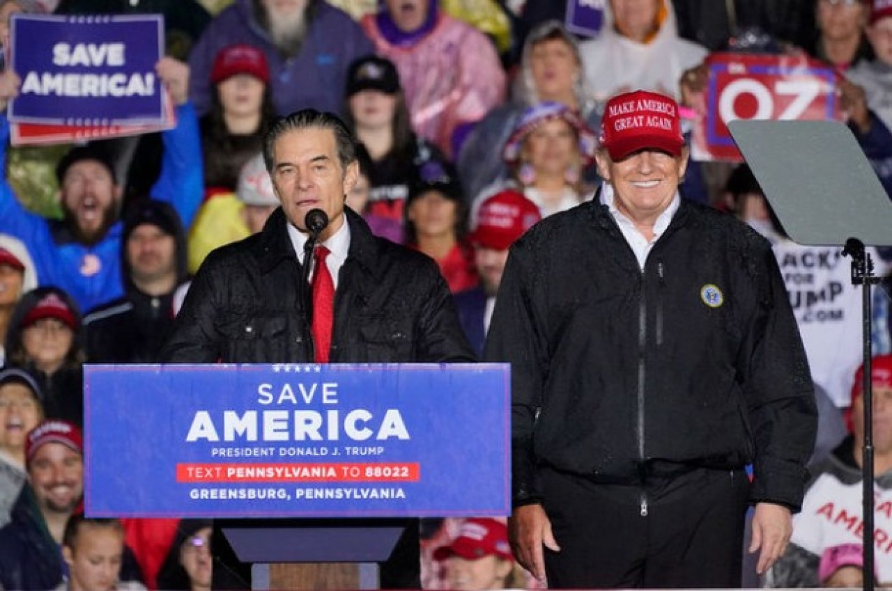 Trump'ın desteklediği Prof. Dr. Mehmet Öz,  ABD'de ilk seçimi kazandı