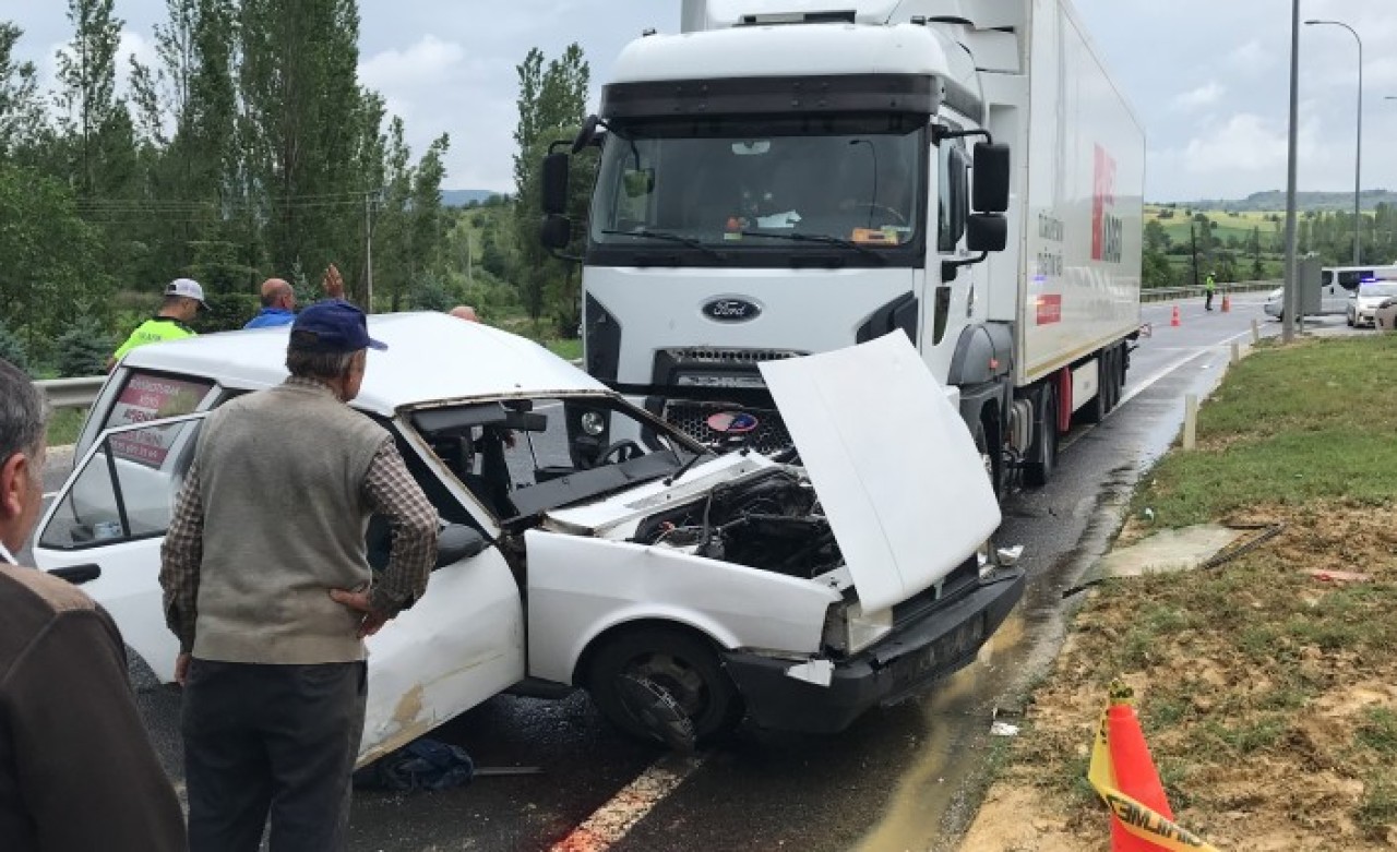 Uşak'ta kaza: Ahmet Çevik öldü