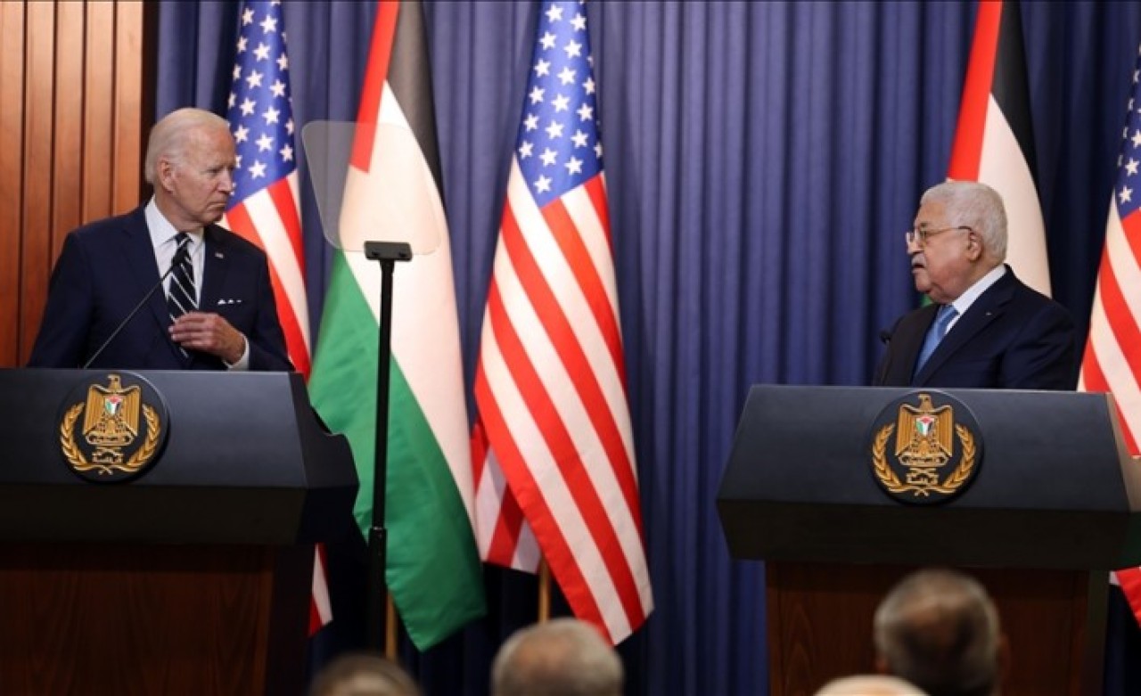 ABD Başkanı Biden Filistin'de: Flaş açıklama