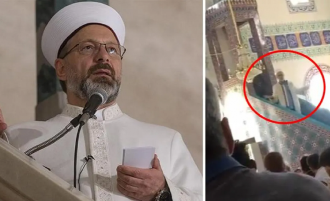 Ali Erbaş'tan cuma hutbesinde doktorları hedef gösteren imam hakkında ilk yorum