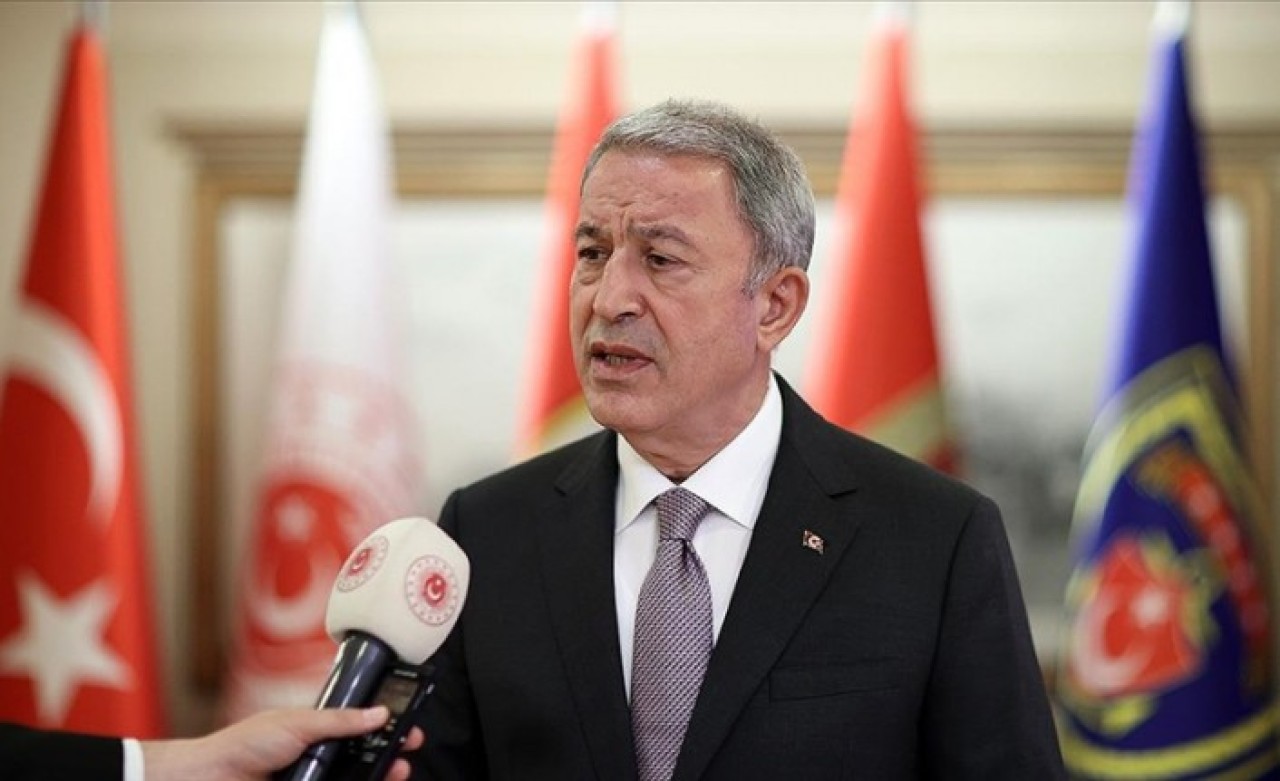 Bakan Akar: Ukrayna tahılına ilişkin dörtlü toplantıda koordinasyon merkezi oluşturulması konusunda mutabık kalındı