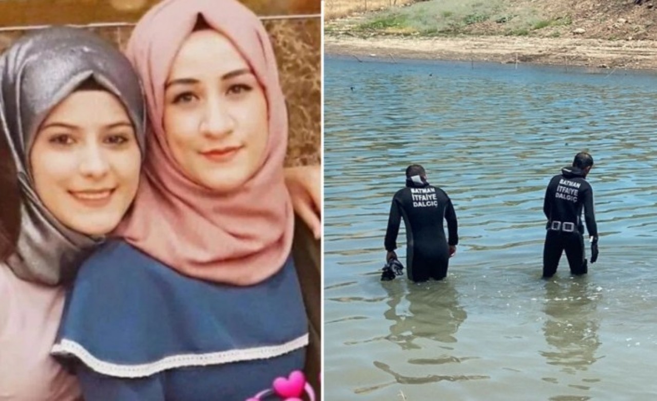 Batman'da piknik için gittikleri gölete giren 2 kız kardeş Fatma Taymur ve Evin Taymur öldü
