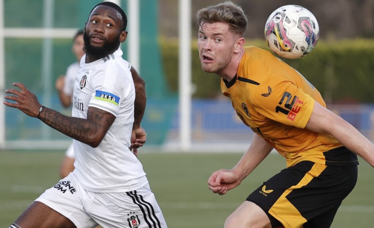 Beşiktaş'tan çok kötü prova: Wolwerhampton karşısında dağıldı