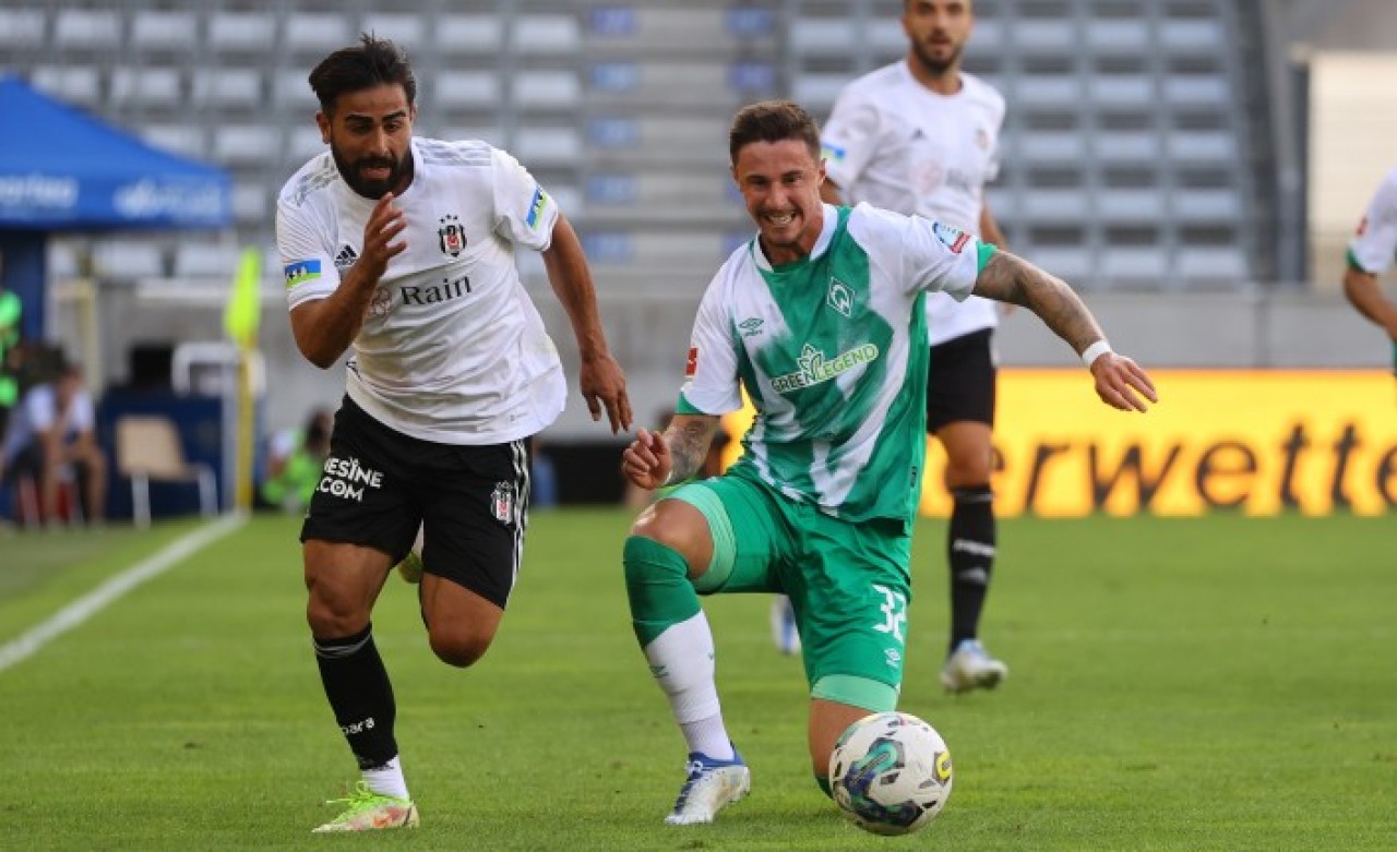 Beşiktaş,  Werder Bremen'i geriden gelip devirdi
