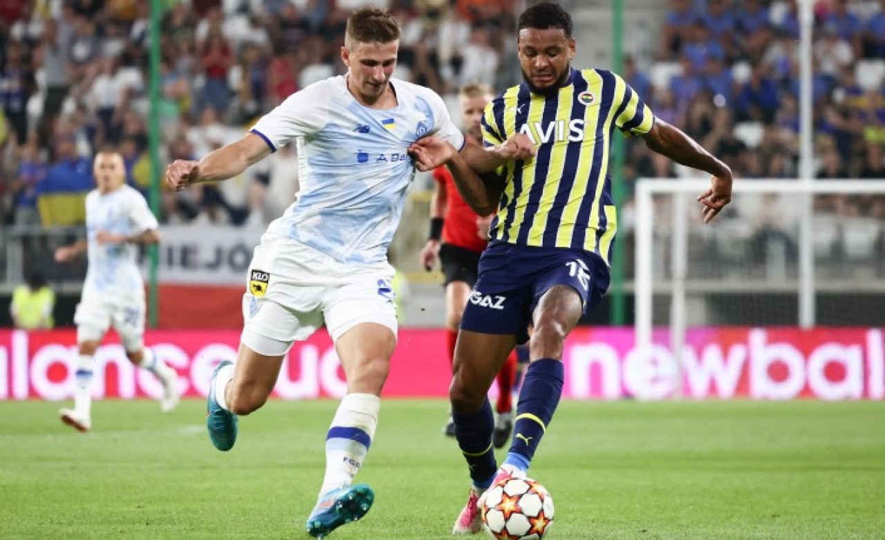 Dinamo Kiev-Fenerbahçe: Tur İstanbul'a kaldı