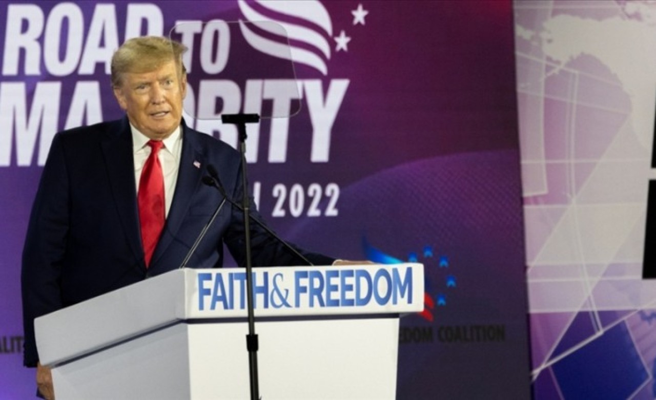 Eski ABD Başkanı Trump,  LGBT'ye tepki gösterdi