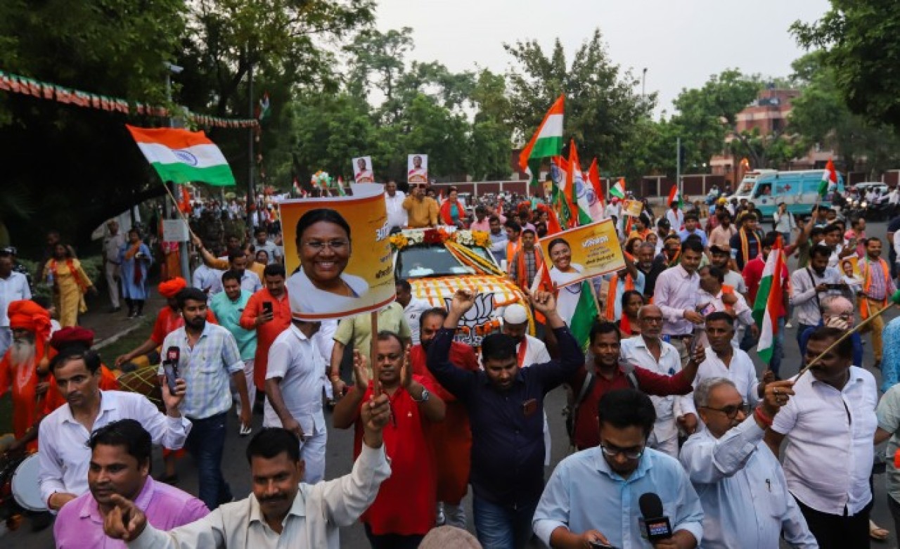 Hindistan 15. cumhurbaşkanını seçti: "Kabile leydisi" Draupadi Murmu,  bir kabileye mensup ilk cumhurbaşkanı oldu