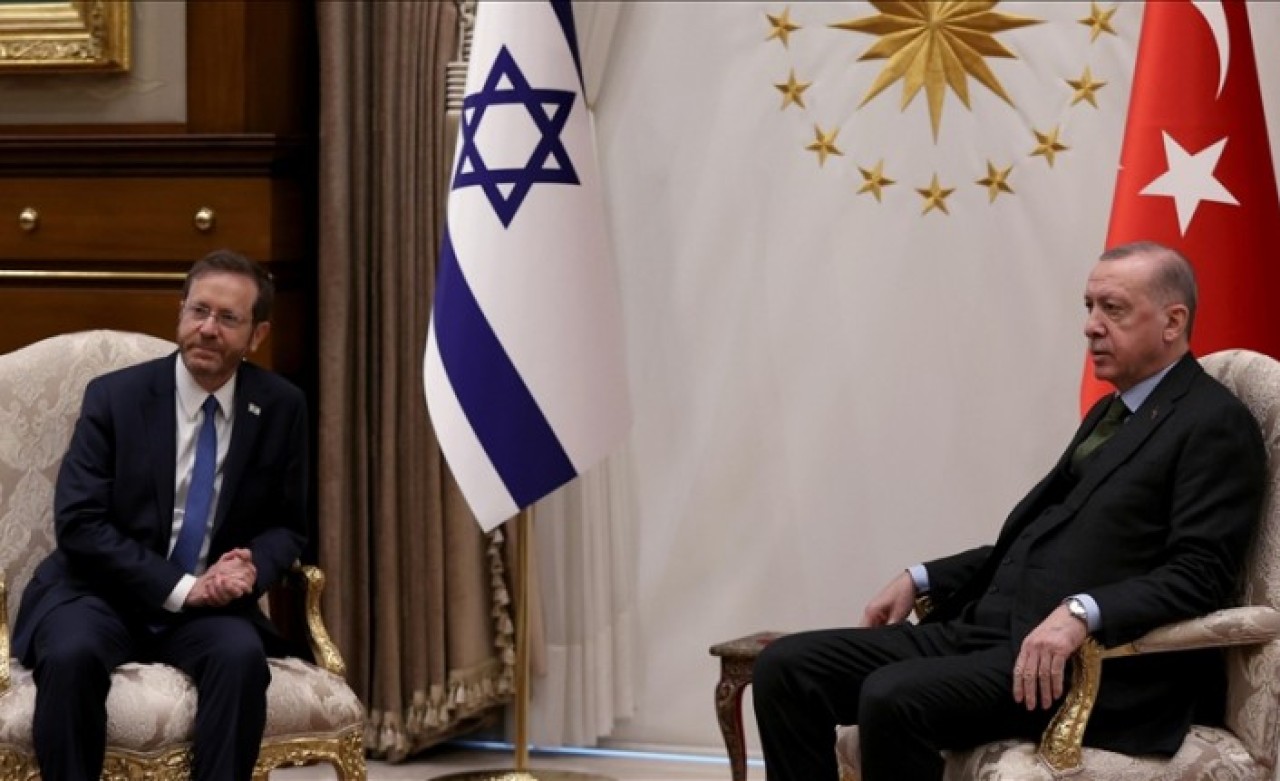 İsrail'den sürpriz telefon: İsrail Cumhurbaşkanı Herzog,  Cumhurbaşkanı Erdoğan'ı aradı