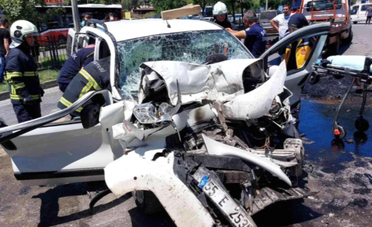 Samsun'da feci kaza: Kürşat Arslan ve Serkan Yanak öldü