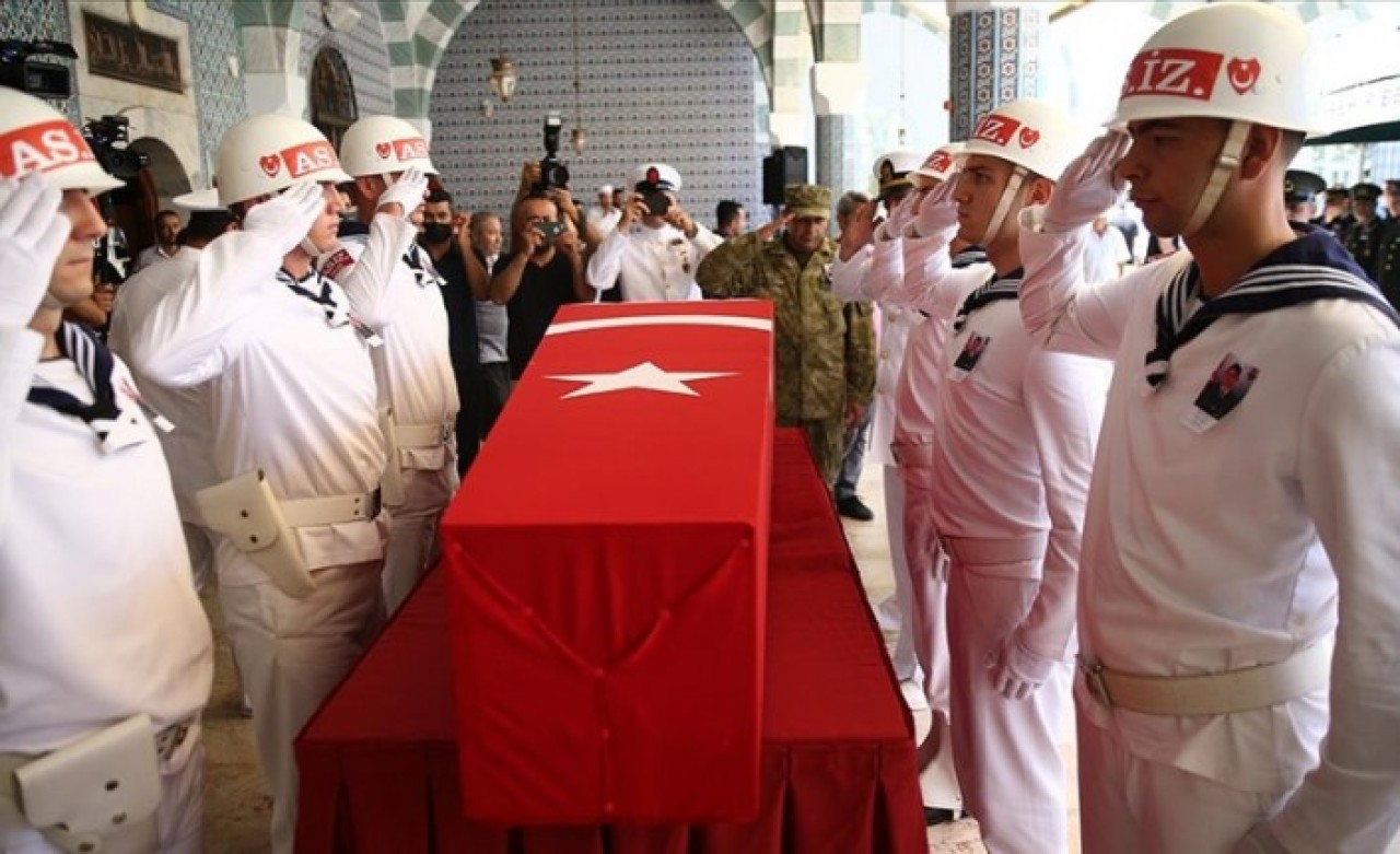 Şehit Piyade Uzman Çavuş Nişan,  Mersin'de son yolculuğuna uğurlandı