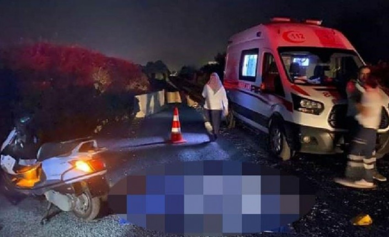 Tire'de motosiklet devrildi: Nurcan Metiner öldü,  Kadir Bilgitekin yaralandı