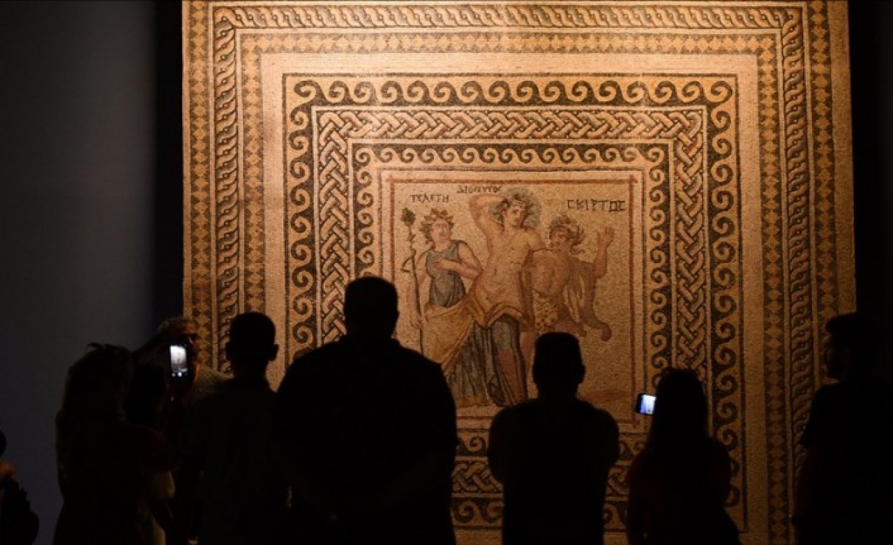 Zeugma Mozaik Müzesi'nde bayram yoğunluğu