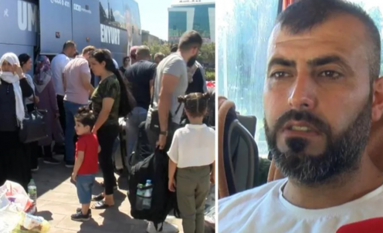 54 Suriyeli otobüse binip ülkelerine döndü: Gerekçeleri bakın neymiş!
