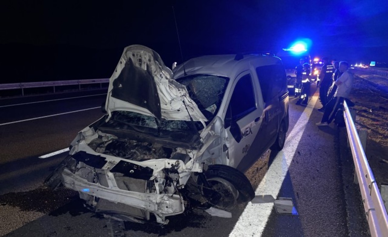 Aksaray'da bariyere çarpan araçtaki Osman Sur öldü