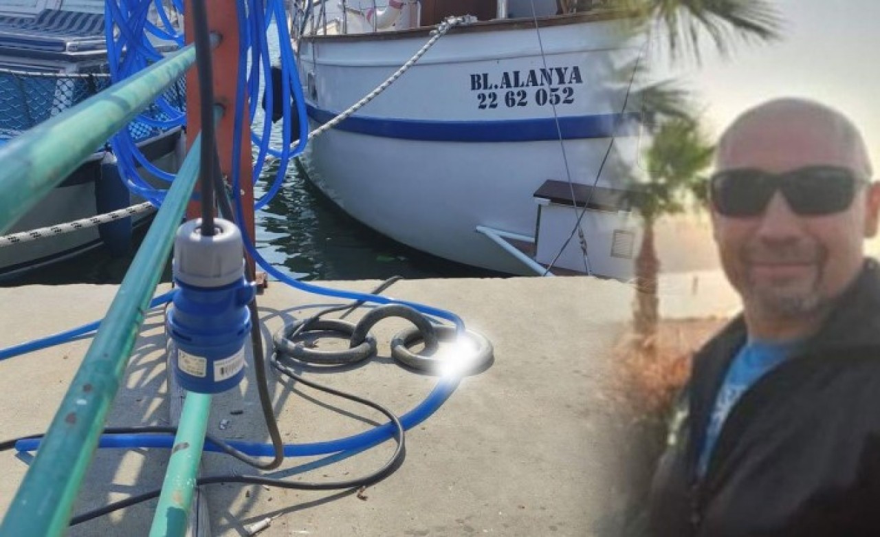 Alanya'da elektrik çarpınca denize düşen Ahmet Diremsiz öldü